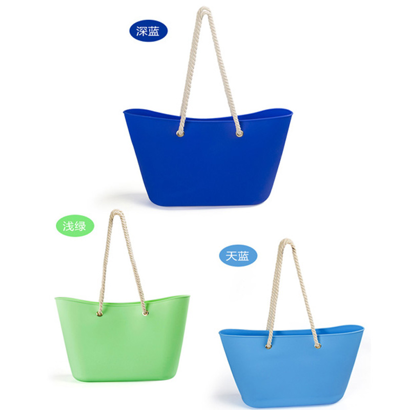 硅膠手提包，硅膠沙灘包廠家定制